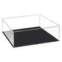 uxcell Acrylic Clear Display Case Box Dustproof Protection Showcase Cube Collectibles Show Box 11.8x9.8x5.9inch