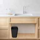 Nipogear 3 Gallons Efficient Trash Can Wastebasket, Fits Under Desk, Kitchen, Home, Office (Black, 3 Gallons-2 Pack)