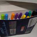 WRITECH Retractable Dry Erase Markers: Fine Tip Assorted Color Low Odor Multi Colored Set Refillable Clickable Multicolor Thin Point Whiteboard Marker Bulk 12ct No Bleed Smear