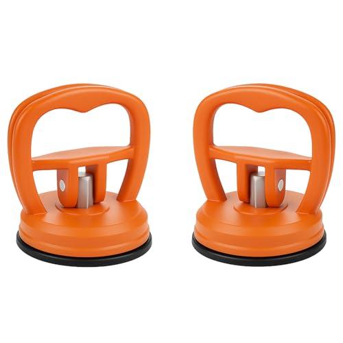 UroClysmic Car Dent Puller, 2PCS Car Dent Remover Tool for Car Dent Repair, Powerful Suction Cup Dent Puller Dent Repair Kit for Auto Body, Glass, Screen, Tiles, Object Moving & Electronics Opening