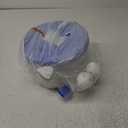 Automatic Dog Ball Launcher, Upgraded Dog Ball Throw Launcher, Adjustable Distance 20-45FT, for Small/Medium Dogs, with 3 2.3-inch ETPU Balls, Indoor and Outdoor Interactive Toys (Blue)