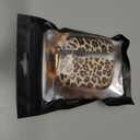 Maxjoy for AirPods Pro 3rd Generation Case with Lock, Lock AirPods Pro 3 Case Protective Hard Cute AirPod Pro 3 Cover for Women Men with Keychain for Airpod Pro 3rd Gen Cover 2025, Leopard