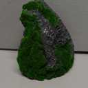 SunGrow Reptile Hideout Cave with Artificial Moss, Rock Habitat Shelter for Lizards, Snakes, Geckos, Frogs & Aquariums, Durable Resin Cave Decor, 6 x 3 x 4 Inches (Medium)