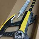 Fantasy PU Foam Sword for Cosplay Mighty the Saba White Power Sword Rangers Collectible Gift for Halloween and Xmas