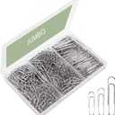 Clear Jumbo Paper Clips - 85 Count