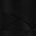 Sensy Premium 2mm 251 Yards Polyester Rope 100% Polypropylene Cord Macrame Cord 2mm Crochet Bag Cord Macrame Rope Crochet Thread Gift for Knitter (Black)