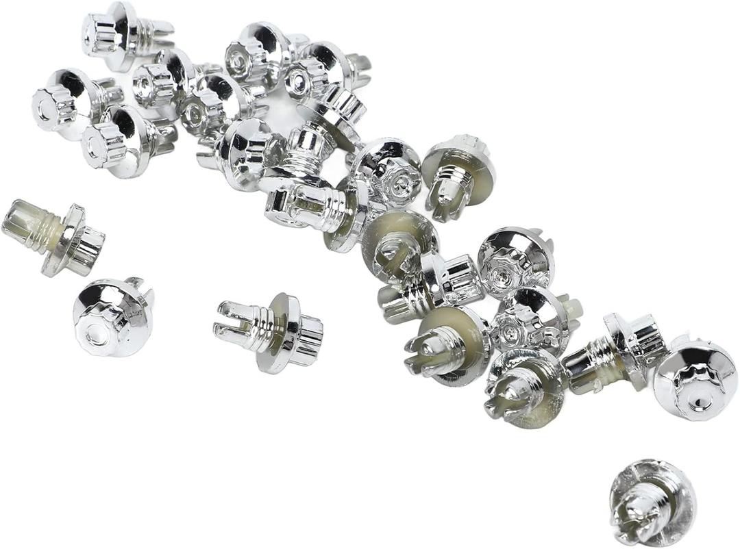Tires And Accessories 25 Pcs Wheel Rim Rivets Lip Rivets Nuts For Ah Ds Series Wheel Rims Lip Screw Tire