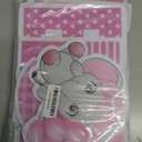 Welcome Home Baby Girl Decorations - Pink Welcome Baby Yard Sign with Stakes 10 Inch Tall Its A Girl Lawn Sign for Gender Reveal Newborn Announcement Outdoor Lawn Garden Yard Decor