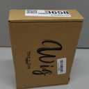 Adequate 80s Retro Layered Wig, Brown Highlighted, Voluminous Teased Style, Medium Length, Synthetic, Women's Costume (light blonde)