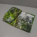 6 Pcs Fluorescent Light Covers with 60 Magnets Decorative for Classroom Ceiling Lights 4 x 2 Feet Magnetic Light Cover Filter Easy Install for Office Hospital Home Ceiling Supplies (Rainforest)