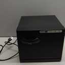 ROMECH 8L Hot Towel Warmer Cabinet, Professional Towel Heater with LED Temperature Display Setting, Towel Warmers for Spa Massage Salon Home (Black, 8L)