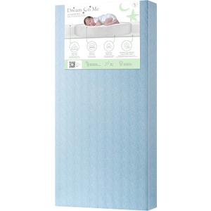 Dream On Me Little Lullaby 2-in-1 Crib Mattress, Dual-Sided for Infants & Toddlers, Waterproof Cover, GREENGUARD Gold Certified, Fits Full Size Crib & Toddler Bed, 52” x 28” x 5”