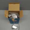 GwernKB Brushed Nickel Shower Heads Handheld with On Off Switch,8-Mode High Pressure Shower Wand with 79In Stainless Steel Hose&Bracket PLUS Low-Reach Adhesive Wall Mount Holder for Kids&Elderly