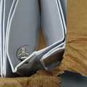 Cardinal Economy 3-Ring Binders, 1", Round Rings, Holds 225 Sheets, ClearVue Presentation View, Non-Stick, White, Carton of 12 (90621)