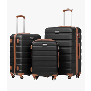 Coolife Luggage 3 Piece Set Suitcase Spinner Hardshell Lightweight TSA Lock