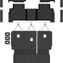 AUXKO Floor+Cargo+Backrest Mat Door Sill for Jeep Grand Cherokee 2022-2026