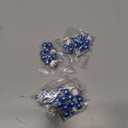 Yinkin 50 Pieces Blue Baptism Mini Rosaries Include 25 Pcs Blue Baptism Baby Rosary and 25 Pcs Organza Bags Baptismal Gifts Baby Christening Gifts for First Communion Decorations Party