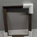 Solid Wood Canvas Floater Frame for 0.6-0.9" Depth 11x14 Art, Canvas Floating Frames, Oil Painting Floater Frame (11x14,Dark Brown)