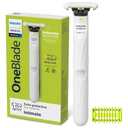 Philips Norelco OneBlade Intimate, Designed for Pubic Grooming, Trim & Shave with Extra Skin Protection, Waterproof, Model QP1924/70 (Handle (Pack of 1))