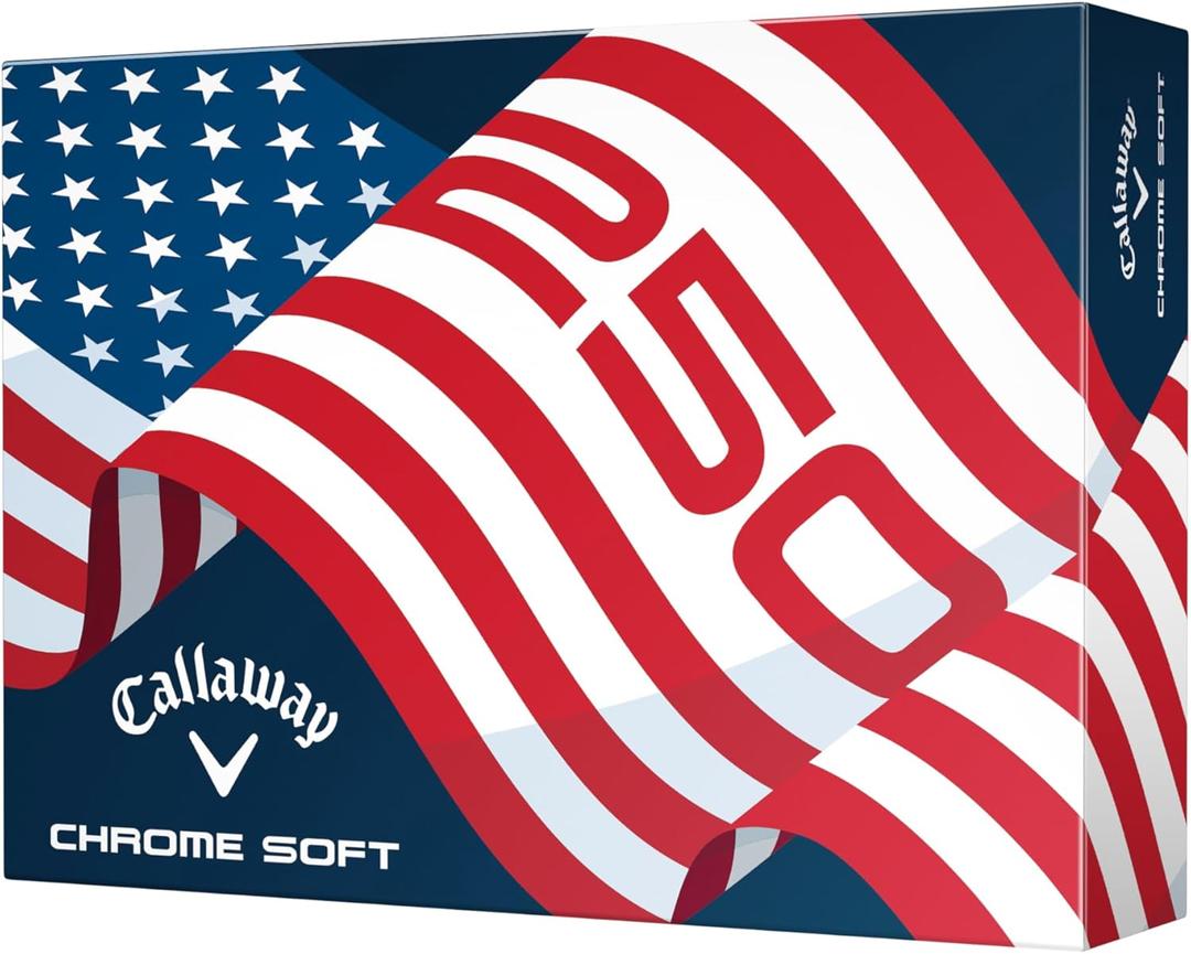 Callaway Golf Chrome Soft 2026 Golf Balls, One Dozen