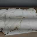 4 Panels Ivory Backdrop Curtains for Wedding Party Wrinkle Free Backdrops Curtain Drapes Fabric Decorations Photo Back Drop Cloth for Baby Shower Photography Stage Reception 20ft(W) x 12ft(H)