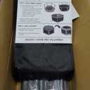 Pet Playpen with Top - Perfect for Puppies & Small Dogs - Indoor and Outdoor Puppy & Dog Covered Play Pen - Features 2 Doors for Easy in and Out Access