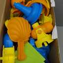 Hanyutom 2026 Upgraded Toddler Sand Water Table Toy, Summer Outdoor Beach Sensory Activity Playset and Water Table Toys, Party Birthday Gifts for Girl Boy Age 4+ (Blue)