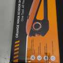 Scissors Sharpener 4 Angle Settings for Kitchen, Fabric, Hair & Craft Scissors Quick, Safe Sharpening for All-Purpose & Heavy-Duty Scissors Right Hand Use
