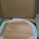 Toilet Seat, Oak Wood, Solid Wood, High Gloss Finish, PIKLiDS (Round)