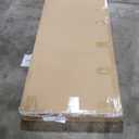 Modway Annabel Tufted Button Linen Fabric Upholstered Queen Headboard in Beige