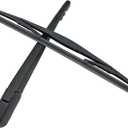 Rear Window Wiper Arm & Blade Replacement for Honda CR-V 2007-2011, Acura MDX 2007-2020, Nissan Murano 2009-2010, Factory OE Style Rear Windshield Wiper Arm & Blade Set 76720-SWA-003