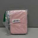 Zcvtbye 18 Size Counting Crochet Hooks Set, Light Up Crochet Hooks for Stitch & Row Counter, Lighted Crochet Needles Kit with Case (Pink, 18 Size)