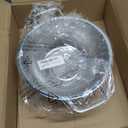 PriorityChef Premium Stainless Steel Colander for Kitchen, Durable Rice and Pasta Strainer with Handle, Rust-Resistant & Dishwasher Safe, 3 Qt