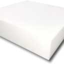 FoamTouch Upholstery Foam Cushion High Density 6" Height x 18" Width x 18" Length, Pack of 6