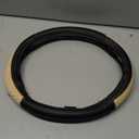 Skechers Steering Wheel Cover,Max Cushioning Leather Steering Wheel Cover Universal Fit 14" 1/2-15" Car Wheel Protector for Men Women Fit Suvs,Vans,Sedans,Car,Trucks,Beige