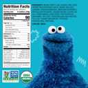 Earth's Best Organic Letter of the Day Cookies for Toddlers 2 Years Old and Up, Vanilla Flavor, 5.3 Ounce Box (BBD: 14 NOV 2026, Pack of 6)