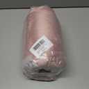 Tuddrom Decorative Extra Soft Faux Fur Blanket Twin Size 70" x 78",Solid Reversible Fuzzy Long Hair,Fluffy Cozy Plush Fleece Comfy Microfiber Blanket for Couch Sofa Bed,Peach Whip