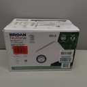 Broan-NuTone Bathroom Exhaust Fan with LED light  Easy Retrofit Without Attic Access, Quiet 1.5 Sones, Effective Ventilation at 80 CFM ENERGY STAR Certified Moisture and Odor Control