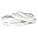 InstaTrim New & Improved Self-Adhesive Caulk Trim, 1/2" x 10', 2-Pack, Flexible, Waterproof, Stain Resistant for Bathroom, Floors, Walls, DIY Project, White