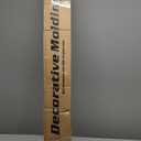 Art3d 10-Pack 47Ft White Ceiling Crown Molding Trim, High Impact Polystyrene Decorative Ceiling Moulding, Installed with Glue