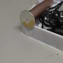 AprElm 4.8IN Longer Electric Foot Callus Remover with 80pcs Sandpaper Discs, Professional Aluminum Callus Remover for Feet, Stepless Speed Control Pedicure Tools for Dead Skin (Pink)