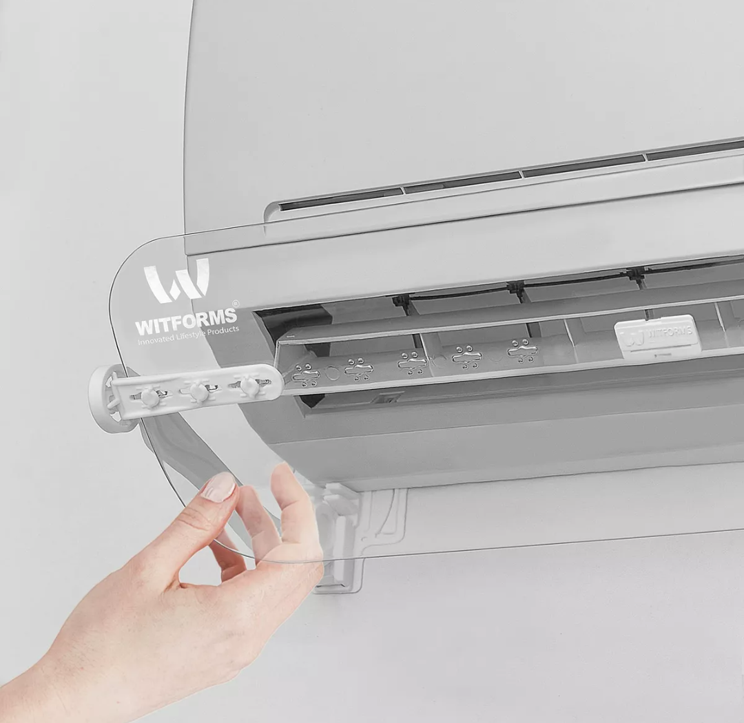WITFORMS/CLASSIC - Adjustable AC air deflector suitable for Split air conditioners. Enhance cooling and heating circulation