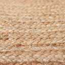 4x4, 5x5, 6x6,feet Natural Jute Scallop Round Rug, Floor Scalloped Edge Rug Braided Boho Eco Large Circular Handmade Area Rugs
