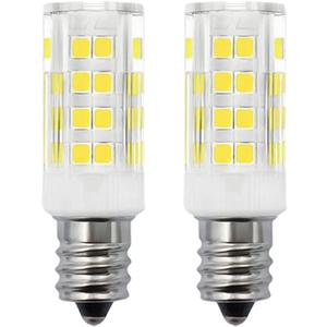 Sewing Machine 7/16 Screw-in Light Bulbs 4W 40W Equivalent Sewing Machine Light AC 110-130V Pack of 2 (Daylight White)