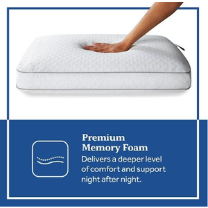 DI Sealy Essentials Memory Foam Bed Pillow
