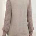 Womens Long Sleeve Fall Casual Blouses Tunic Tops for Leggings (Medium, Khaki)