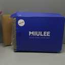 MIULEE Set of 2 Waffle Bathroom Runner Rugs, Boho Bath Rugs Non Slip Washable, Super Absorbent Runner Bath Mats, Rubber Backed, Ideal for Hallway Laundry Room, Dark Grey & Yellow, 2'x6'(24x72 Inch)