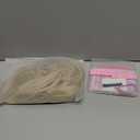 IMISSU 2PCS Messy Hair Bun Piece Updo Fake Scrunchies Extension Wavy Curly Hairpieces Ponytail Chignon Headband for Women Girls (2PCS Dirty Blonde)