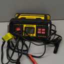 STANLEY BC50BS Fully Automatic 15 Amp 12V Bench Battery Charger/Maintainer with 50A Engine Start, Alternator Check