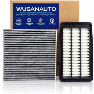 Engine & Cabin Air Filter Combo for (Gas Only – Not for Hybrid) Honda CR-V CRV CR V 2017-2022 (1.5L),Honda Civic 2016-2021 (1.5L)| Premium 2-in-1 Set| High Performance | OE CF11182 CA12050